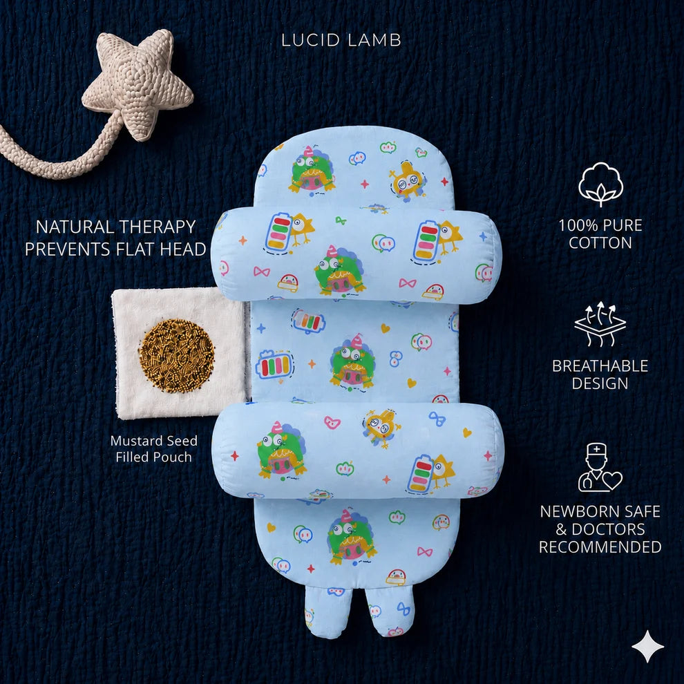 The DreamNest Cotton | Stop Flat Head Before It Starts👶