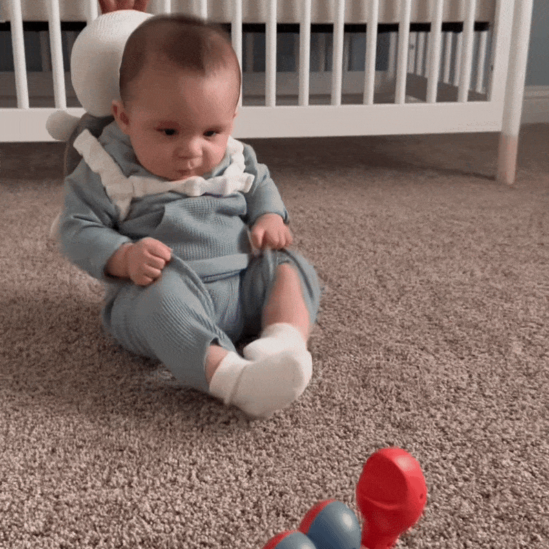 TumbleTeddy Head Cushion by Lucid Lamb™