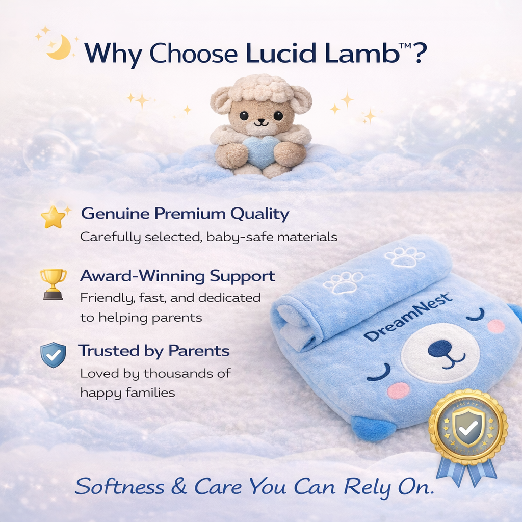 DreamNest Baby Pillow by Lucid Lamb™