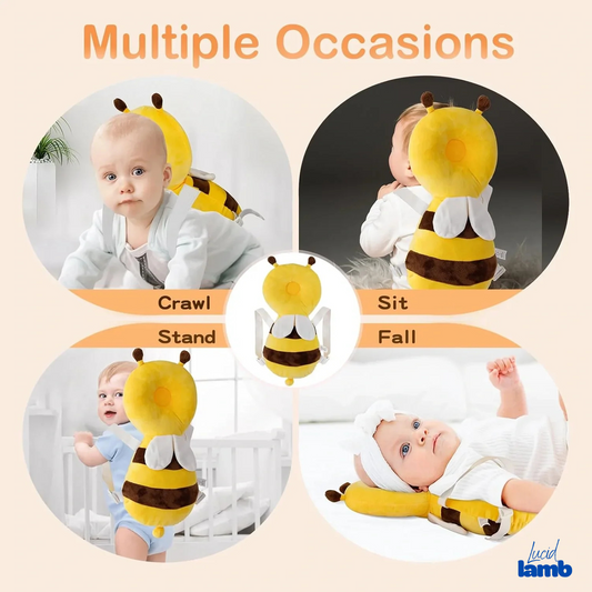 TumbleTeddy Head Cushion by Lucid Lamb™