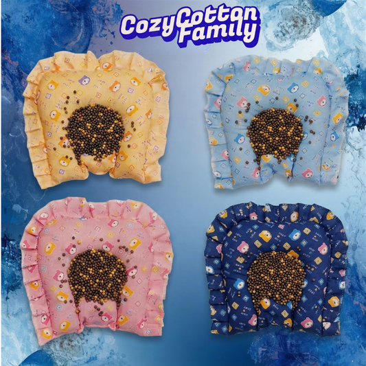 The DreamNest | CozyCotton Mustard Cushion