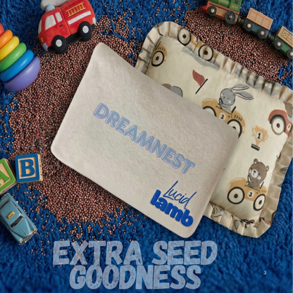 The DreamNest | Classic Mustard Cotton Pillow for Baby