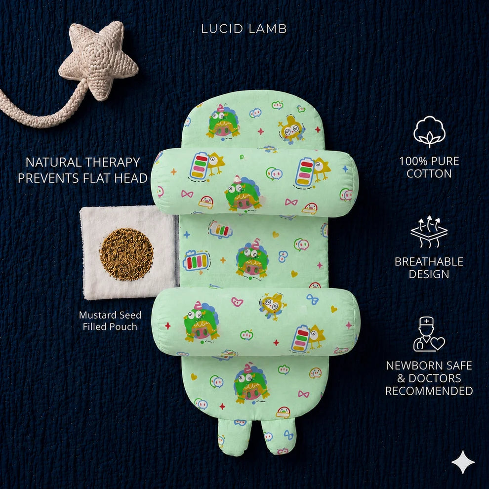 The DreamNest Cotton | Stop Flat Head Before It Starts👶