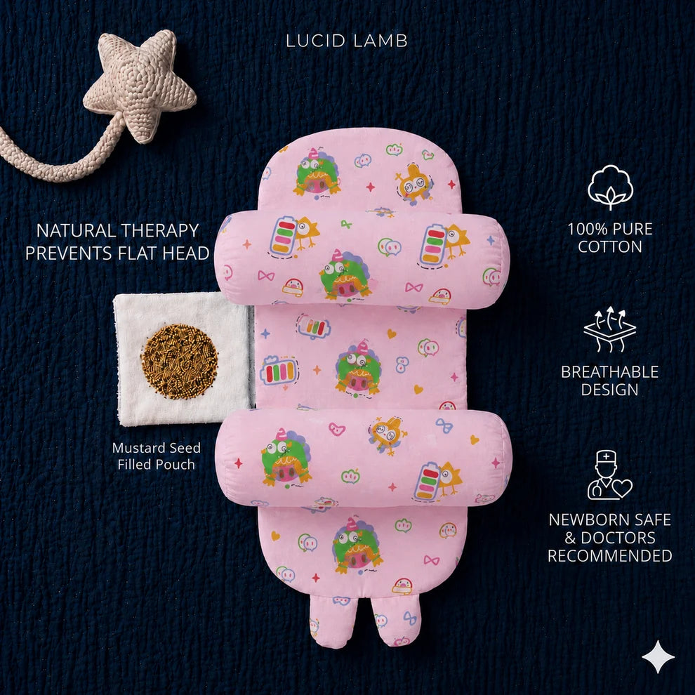 The DreamNest Cotton | Stop Flat Head Before It Starts👶