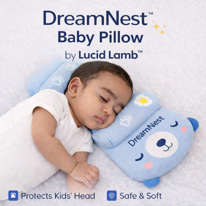 DreamNest Baby Pillow by Lucid Lamb™