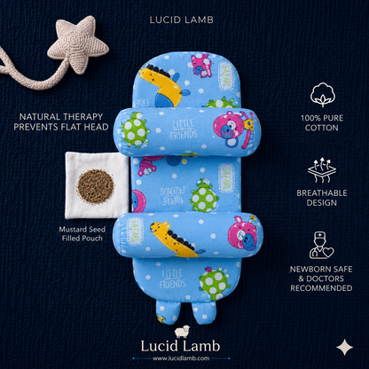 The DreamNest Cotton | Stop Flat Head Before It Starts👶