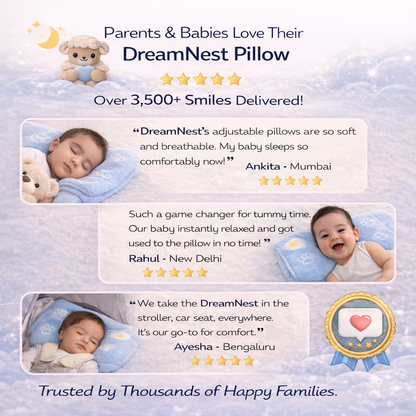 DreamNest Baby Pillow by Lucid Lamb™