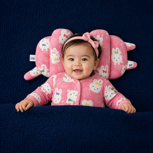 The DreamNest Cotton | Stop Flat Head Before It Starts👶