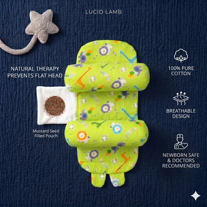 The DreamNest Cotton | Stop Flat Head Before It Starts👶