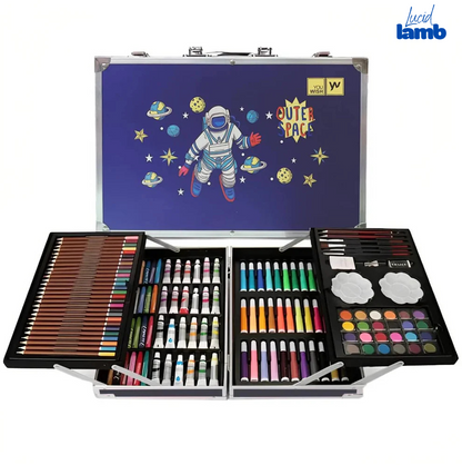 CosmoColors: 145-Piece Galaxy Art Set by Lucid Lamb™